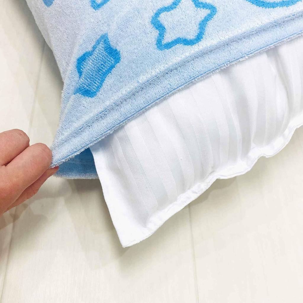 MORIPiLO Sanrio Cinnamoroll Terry Fabric Pillowcase and Stretchy 43x63cm 35x50cm Suitable for Both Children and Cute Plush Sanrio Morishita Pillows