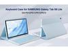 Samsung Tab S11 Protective Leather Case with Magnetic Bluetooth Keyboard, Mouse, and Korean/Spanish Support