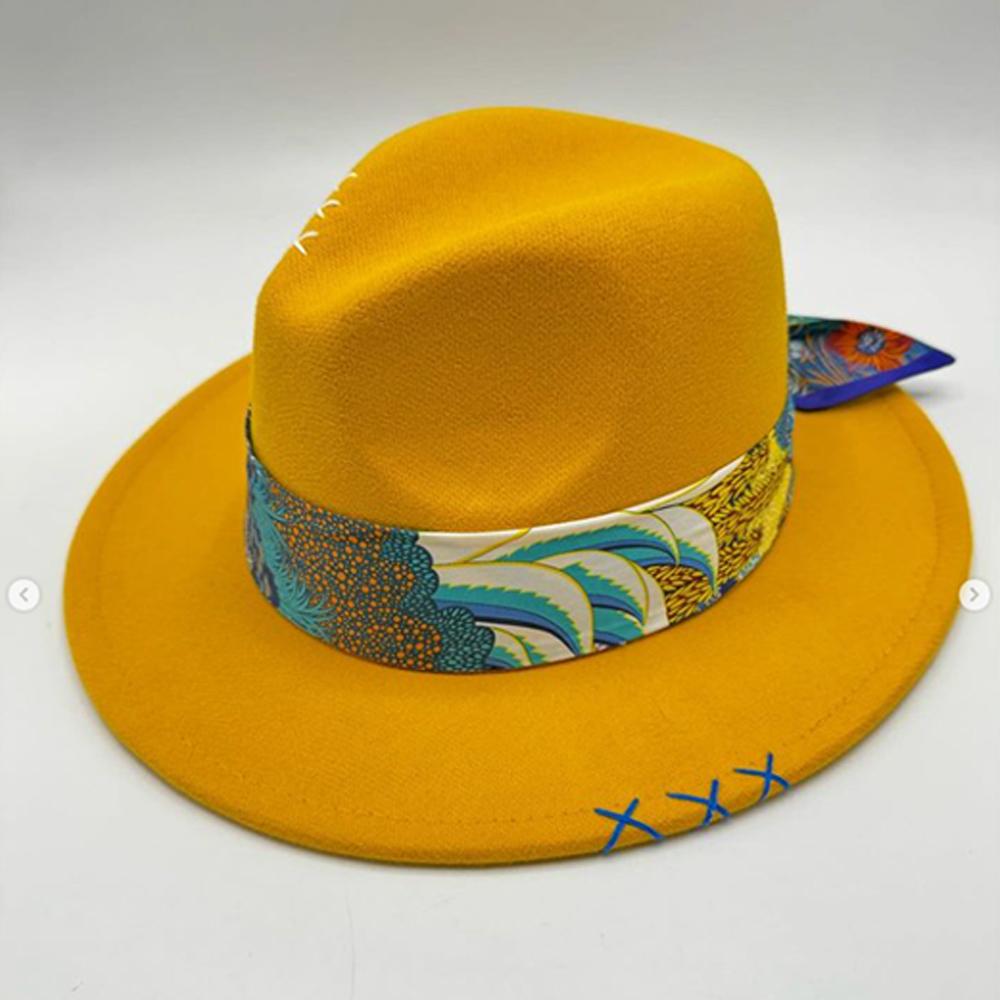 Fedora Women's Suede Wide Brim Hat Western Wide Brim Rancher Hat Pure Suede Jazz Hat Horse Riding Party Gift Hat Wide Brim Hat