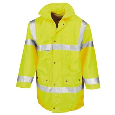 Result Mens Safeguard High-Visibility Safety Jacket (EN471 Class 3)