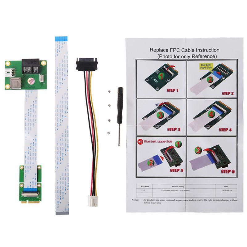 

PCI-E to PCI-E for press 1X tension Cord Adapter Card with USB r Card