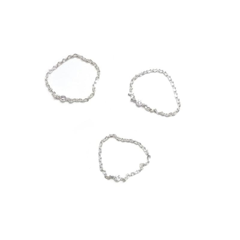 Aphrose Behind Logo Pure Dot Pendant Ring