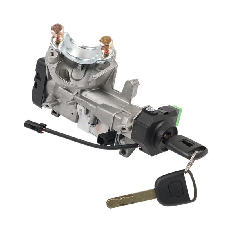 High Security Ignition Lock Cylinder Replacement Anti Theft Engine Start Key Switches Assembly Simple Installs for Auto