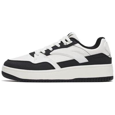 Comfortable Non-Slip Shock Absorbing Wear-Resistant Low-Top Sneakers Women Sneakers White Black 122618063R-2