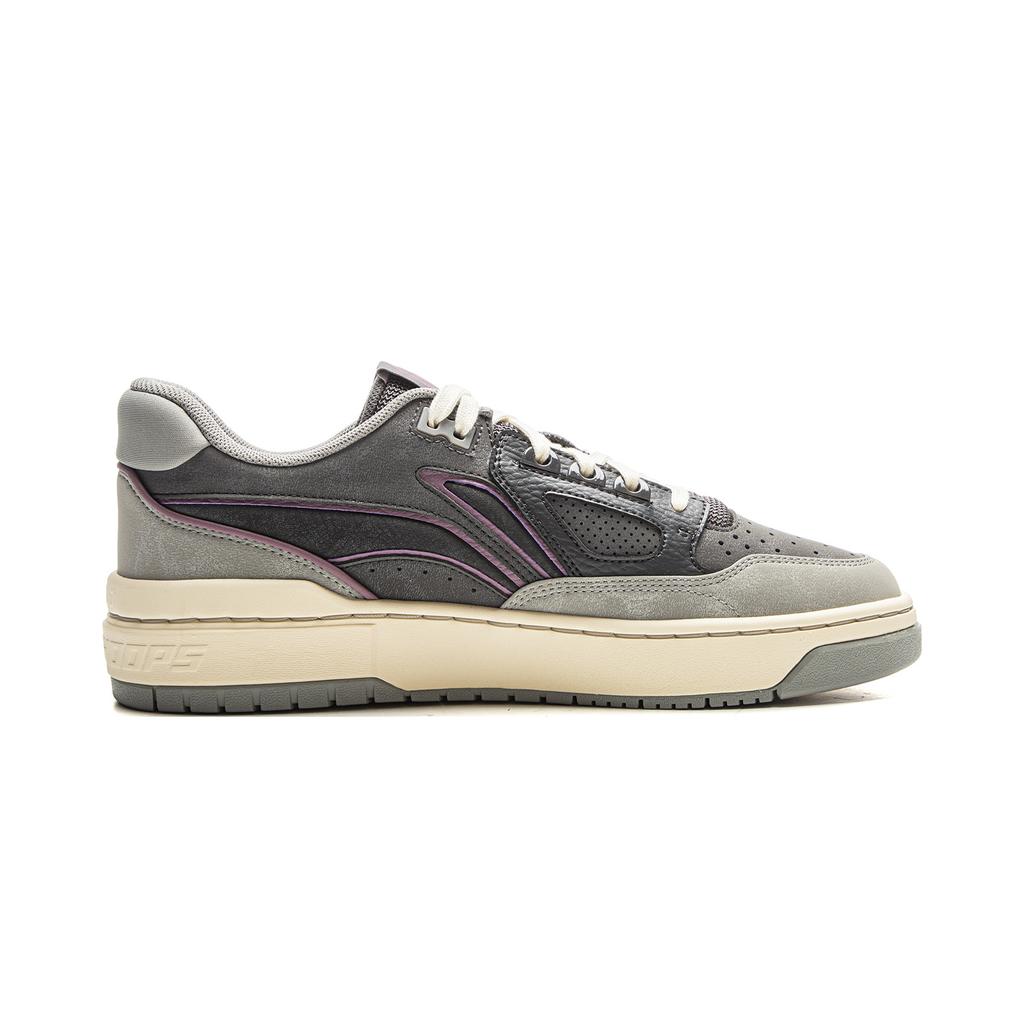 Li Ning Rising Stars Coverage Slip Resistant Cushioning Abrasion Resistant Lightweight Low top Skateboard Shoes Unisex ABCV031-1