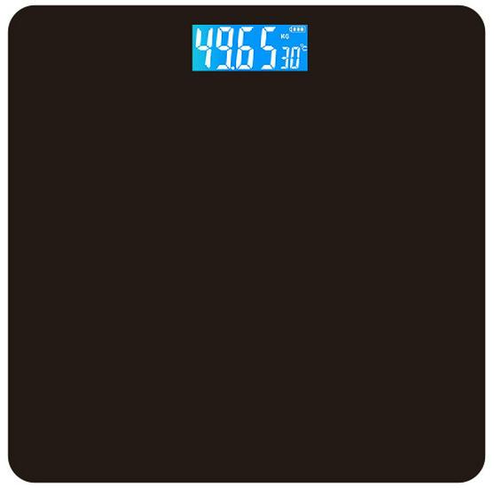 LED Hidden Screen Electronic Body Weight Scale with Charging Options and Gradient Design