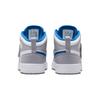 Air Jordan Sky Jordan 1 PS Particle Grey Royal Blue Kids Sneakers White BQ7197-014