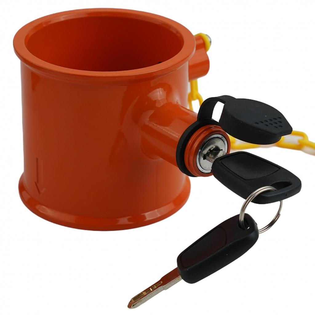 Efficient Anti Theft Solution King Pin Lock for Trucks Includes 2 Keys