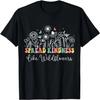 Spread Kindness Like Wildflowers Boho Inspirational Womens T-Shirt
