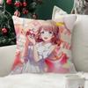 Mochizuki Honami Pillow Case Plush Fabric Soft Double Sided Print Sofa Cushion Cover Throw Pillow Covers