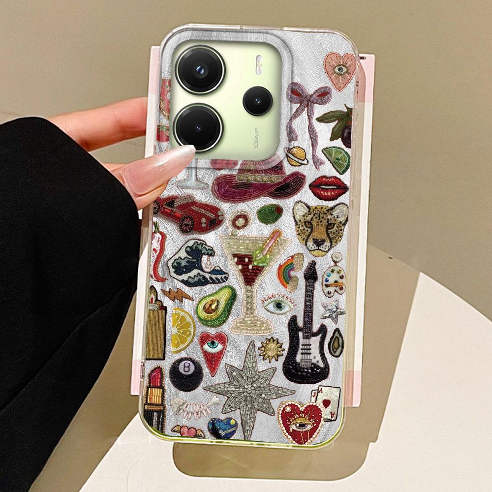 Heart Sun Eyes Bowknow Women Phone Case for Xiaomi Redmi Note 14 13 12 11 11S 10 9 8 Pro 9C 13C 14C A5 A3 A4 A3X A1 A2 9A Cover