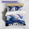 3pcs Custom Name Genshin Impact Characters Bedding Set Duvet Cover Closure Includes 1 Duvet Cover & 2 Pillowcases for All Seasons Bedroom Decor