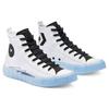Black Ice Ne A x Converse 1970-ųjų Chuck Apvalus pirštas Suvarstomi Aukštakulniai Drobės Batai Unisex Stiliaus Balti ir Juodi