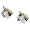Pair of ATV Front Brake Caliper Assembly Left Right Fit for Polaris Sportsman 500 W Pads