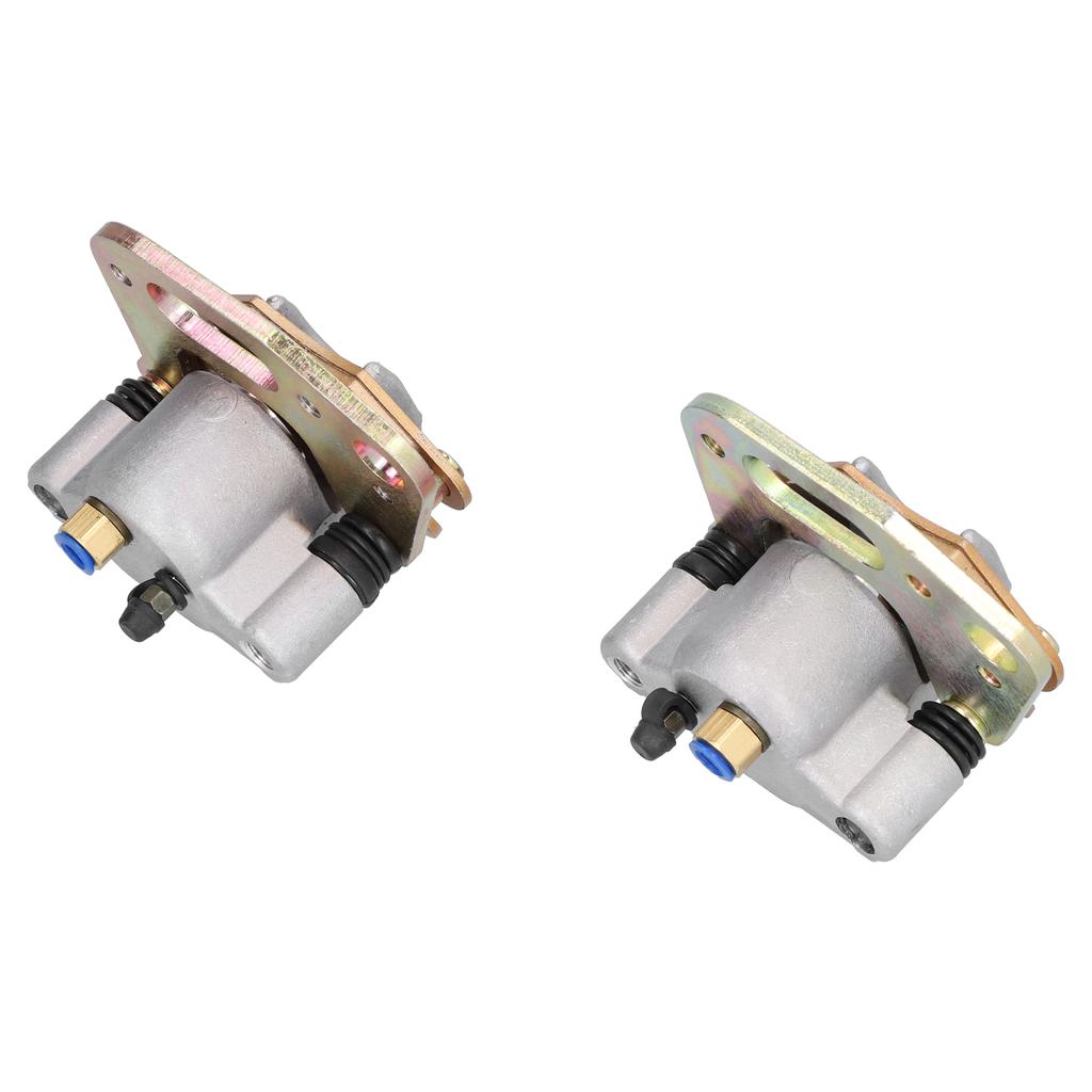 Pair of ATV Front Brake Caliper Assembly Left Right Fit for Polaris Sportsman 500 W Pads