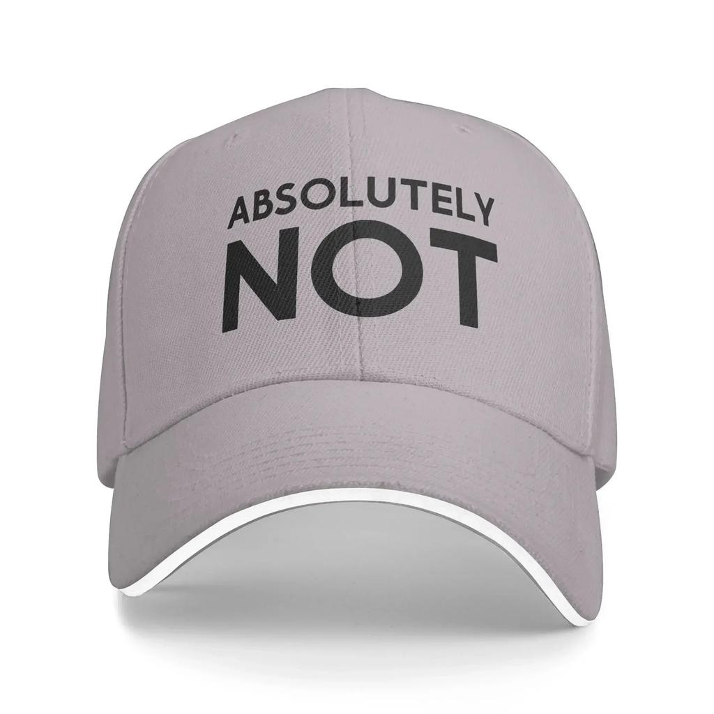 Absolutely Not Baseball Cap  Hiking Fishing Sun Trucker Hat Couple Women y2k Retro Print Baseball Caps