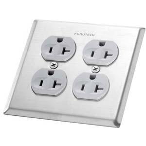 

Furutech Audio-Grade Outlet Cover 102-2D, 4-Outlet Type