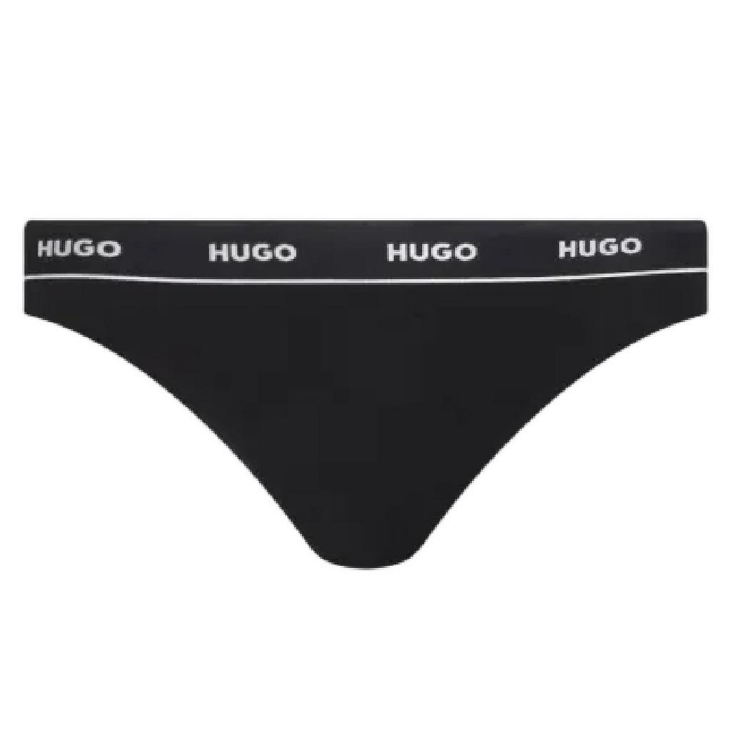 Hugo Womens/Ladies Heart Thong (Pack of 3)