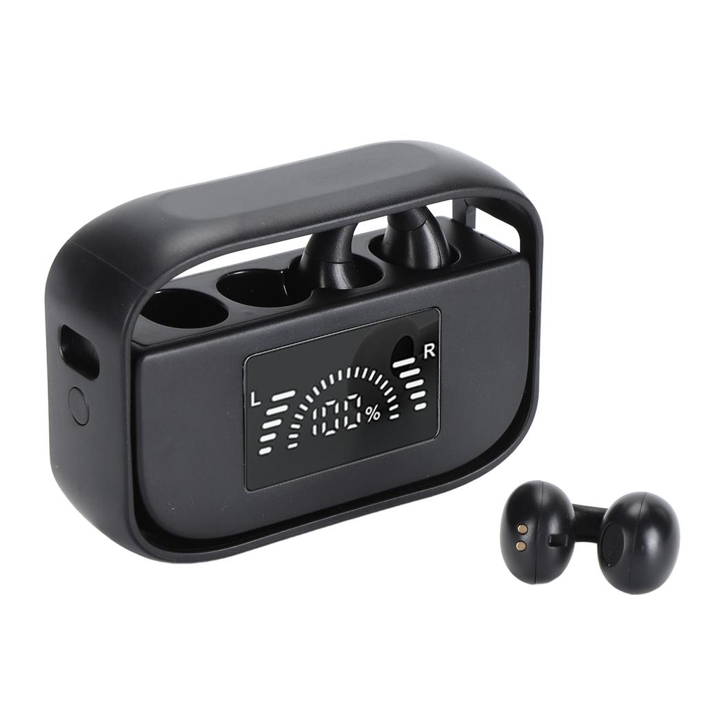 Clip On Headphones 5.3 IPX5 Waterproof Ergonomic Wireless Clip On Earbuds for Running Fitness