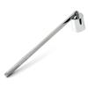 Candle Flame Snuffer Stainless Steel with Long Handle Candle Extinguisher Durable Bell Shape Cover Anti-Slip Candle Stopper Wick Snuffer for Safety