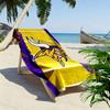 Minnesota Vikings Print Beach Towel, Large Soft Quick Dry Towel for Beach Camping Swimming