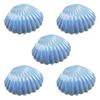 Sea Shell Candy Box Mermaid Shell Treat Container Plastic Chocolate Box Jewelry Holder for Wedding Birthday Shower Decoration