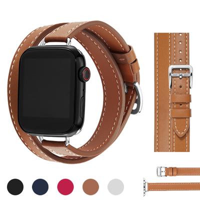 Leather Strap for Apple Watch Band 49mm 41mm 45mm 40mm 44mm 38/42mm Correa IWatch Series 8 7 6 SE 5 4 Ultra Replacement Bracelet