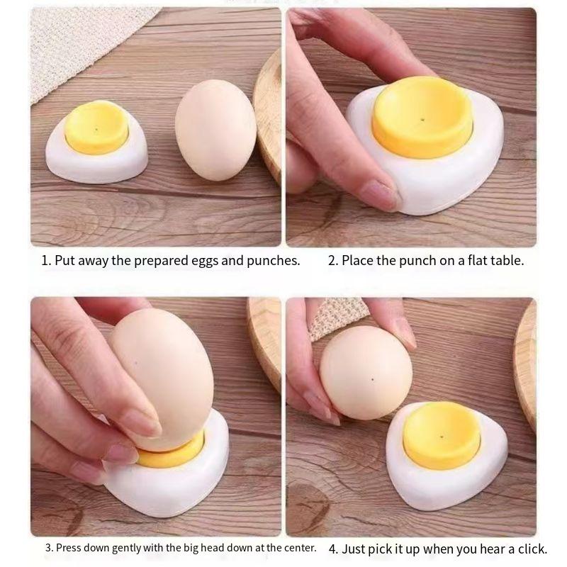 Household Egg Punch, Drill, Punching Needle, Egg Boiling, Steaming, Punching Holes, Anti-cracking