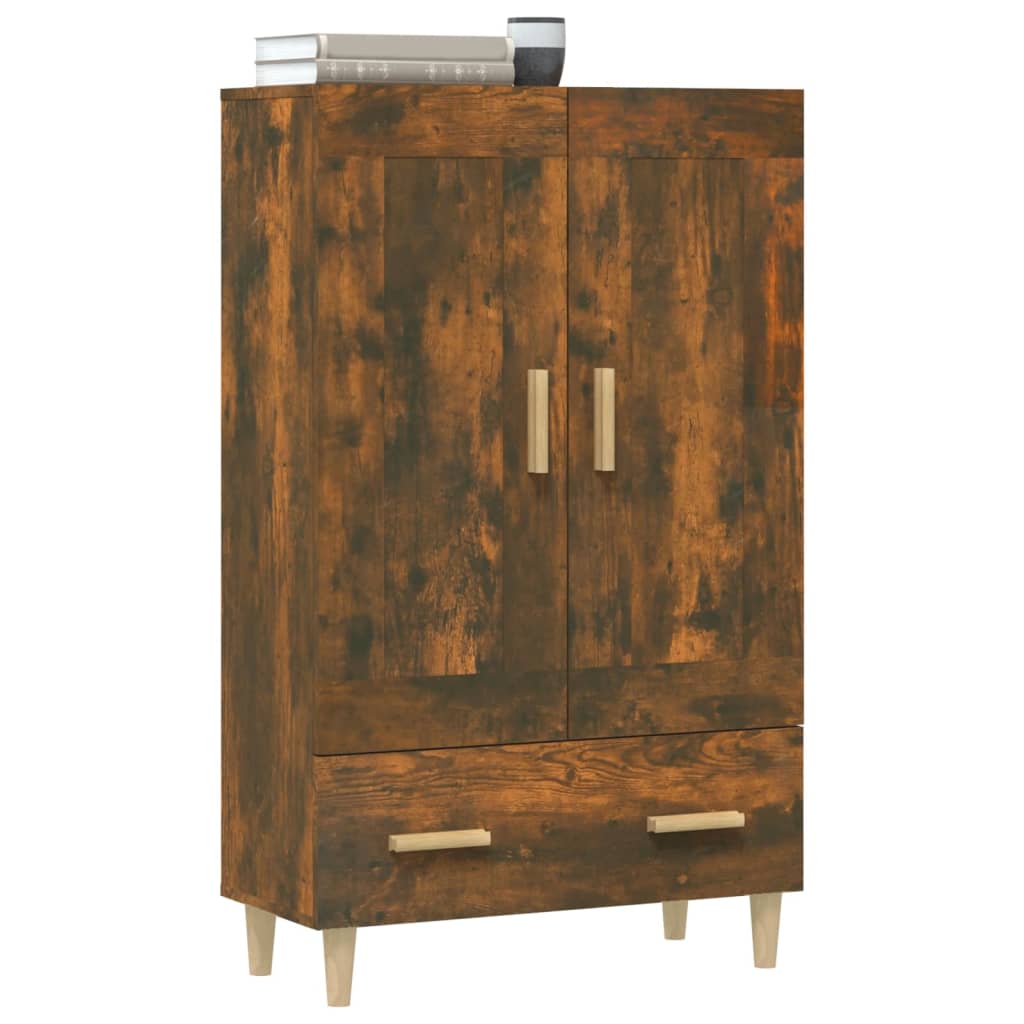 Highboard Smoked Oak 70x31x115 cm Wood Based Panel