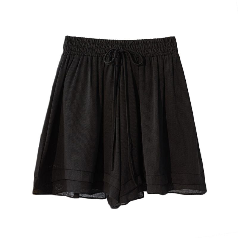 Super Plus Size Wide Legs 100.00kg Loose Korean Style Shorts