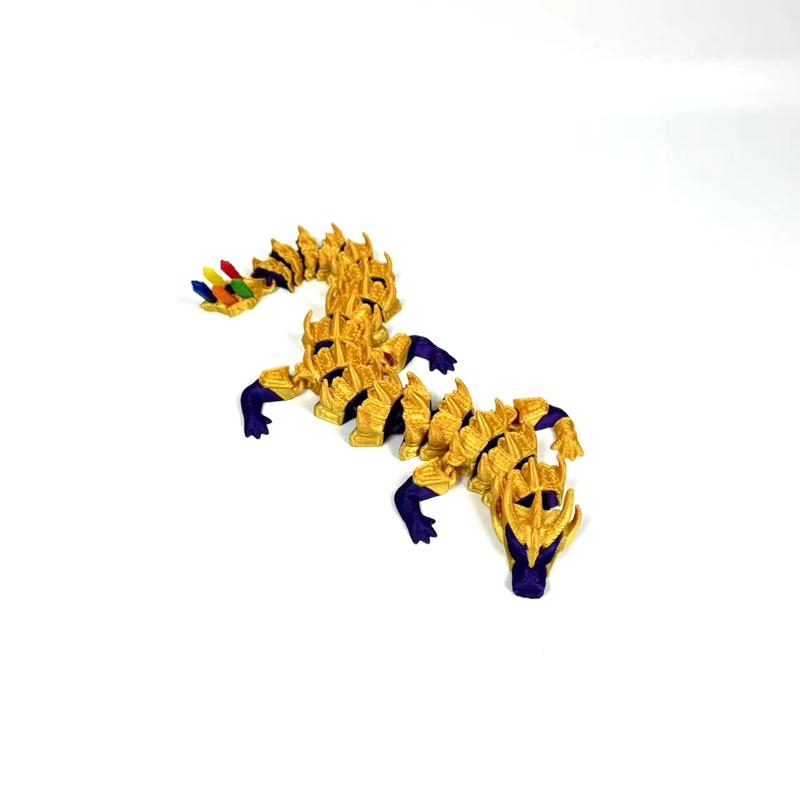 High-Standard-Quality 3D High-Quality Printed Fantasy Creature Construction Set Multi-Joint High-Quality Movable High-Quality Simulated