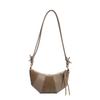 Ielgy Retro Niche High-End Frosted Dumpling Bag French One-Shoulder Messenger All-Match Commuter Croiss