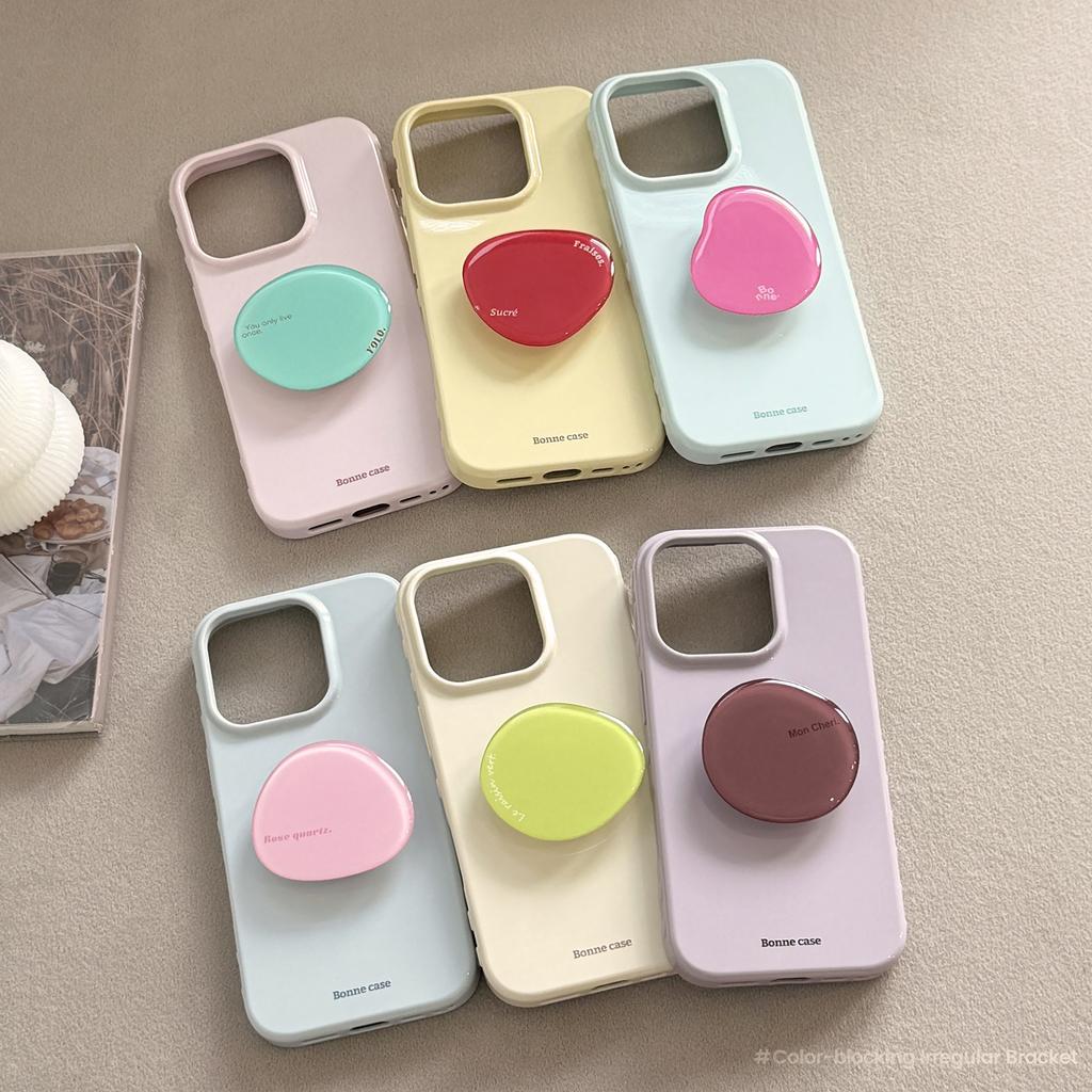 Crystal bracket Apple 17Pro Max mobile phone case iphone16 is suitable for 12 temperament ins wind simple 15 soft 13
