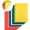 Pack of Adhesive Felt Coupons - SODERTEX - 20 X 30 Cm - 10 Assorted Colours - 140 G/m² - Glittery
