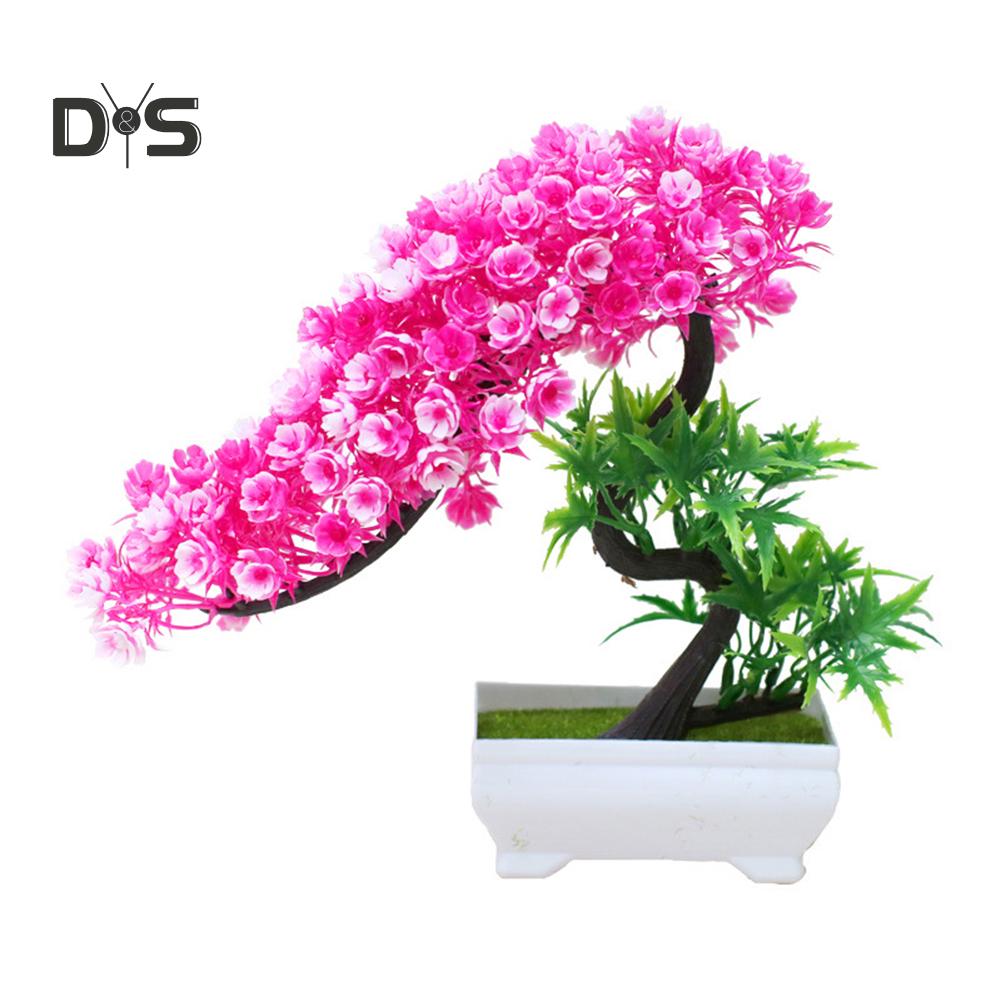 Buchet înflorit, flori, plantă, copac, bonsai, birou, grădină, petrecere, ornament de birou