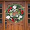 Hristmas Simulation Wreath Door Hanging Christmas Decoration Wreath Decoration