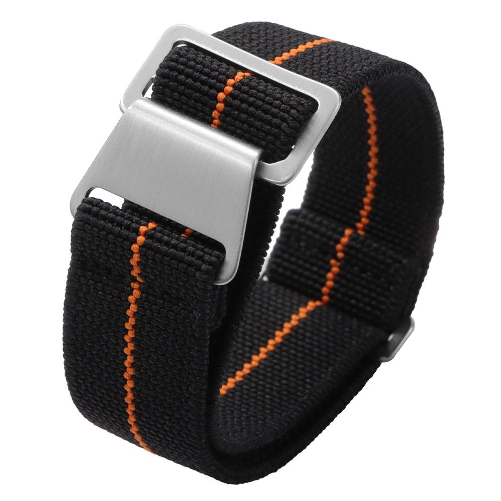 18/20/22mm Nylon Watchbands Parachute Elastic Breathable Skin Friendly Straps for Rolex Water Ghost for Omega for Tudor Bracelet