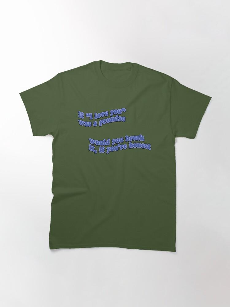 Billie Eilish idontwannabeyouanymore lyric Classic T-Shirt