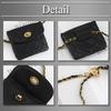 Buzz Selection Chain Belt with Mini Simple Fashion Accessory for LBT412 Pouch, Women, (Black)