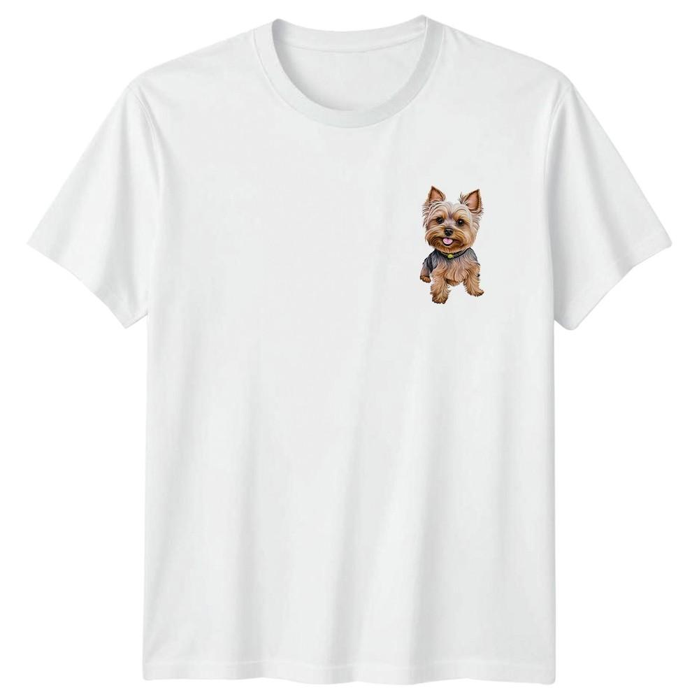 Yorkshire Terrier Dog Animals Unisexs TShirt Unisexs Tee Graphic Unisex Pet Lover S