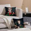 Intense POP Singer LLewis Capaldi Cushion Cover Throw Pillow Cover Hidden Button Durable Polyester Chair Cushion
