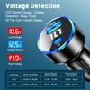 20W PD Car Charger Fast Charging Car Phone Charger Adapter LED Display for IPhone 16 15 14 Xiaomi Samsung USB Type C Charger In Car