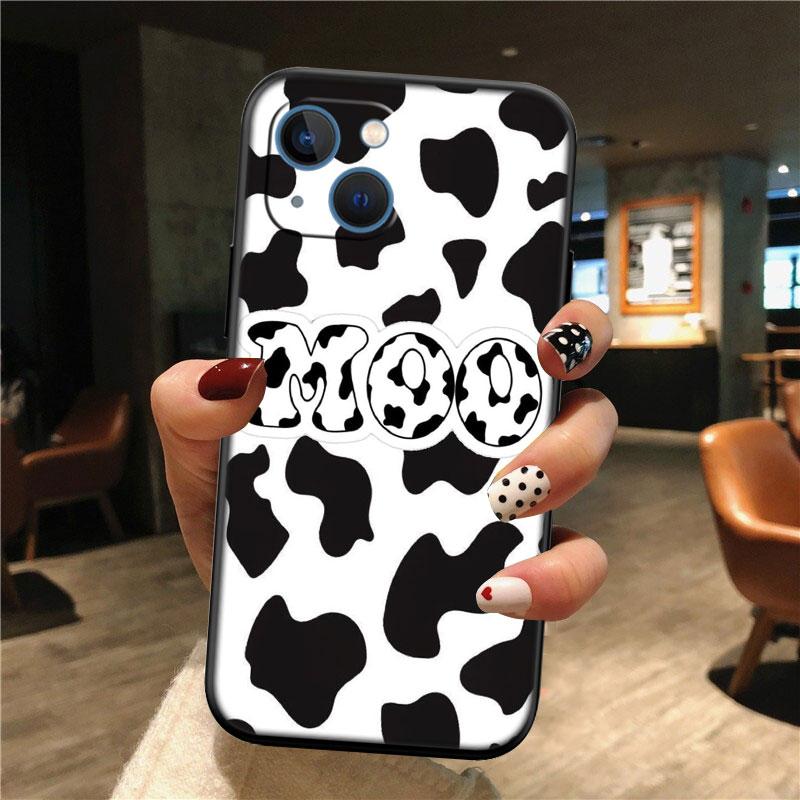 IK20 Cartoon Art Cow Shell Phone Case for Samsung Galaxy Note 10 20 S23 S24 S25 Ultra FE Plus Edge Lite A02S A35 A07 A17