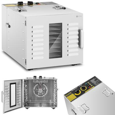 Industrial Food Dryer for Herbs, Fruits, Mushrooms, 10 Racks, 1000 W