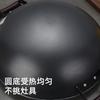 Household uncoated binaural cast iron wok gas stove wrought iron wok