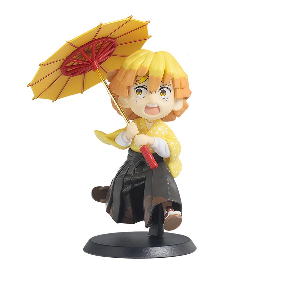 Latest 1-12Pcs Figurine Plum Rain Series Kochou Shinobu Tomioka Giyuu Mitsuri Figurine Plaything Gift For Kids
