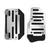Automatic Transmission Car Accelerator Set Cover Non-Slip Pedals Brake Kit Fuel Universal Aluminum Car Accessories Interior