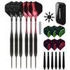 Darts Metal Tip Set 6 Aluminum Shaft Metal Dart Set Professional Darts Steel Tip Sets