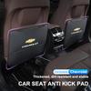 AABHK1 Auto Interiors For Chevrolet Spark Captiva Cruze Tracker Epica Car Seat Back Anti Kick Protectors Cover Mat Leather Seatback Pad