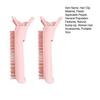2Pcs Fluffy Hair Brush Clip Natural Bump Up Comb Volume Clip Portable Travel Forehead Bangs Styling Comb Women Girls Hair Accessories